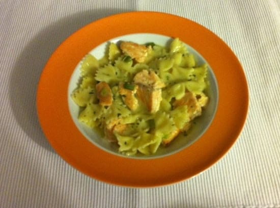 Maggi fix für Bandnudeln mit Lachs