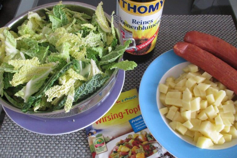 Maggi fix und frisch Wirsing-Topf, schnell gemacht