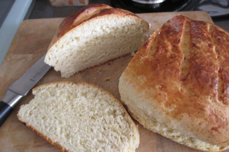 Brot selber backen, schnell und einfach mit Backpulver, ideal für Anfänger