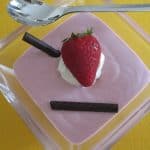 Erdbeer-Sahne Pudding - ein besonderer Nachtisch
