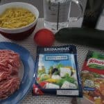 Knorr Fix - Griechischer Nudel-Hackauflauf