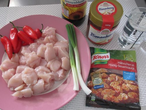 Knorr Fix - Hähnchen in Honig-Sesamsauce