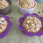 Muffins mal anders gebacken - mit kleinen Apfelstückchen, Zimt und Hagelzucker für den besonderen Geschmack