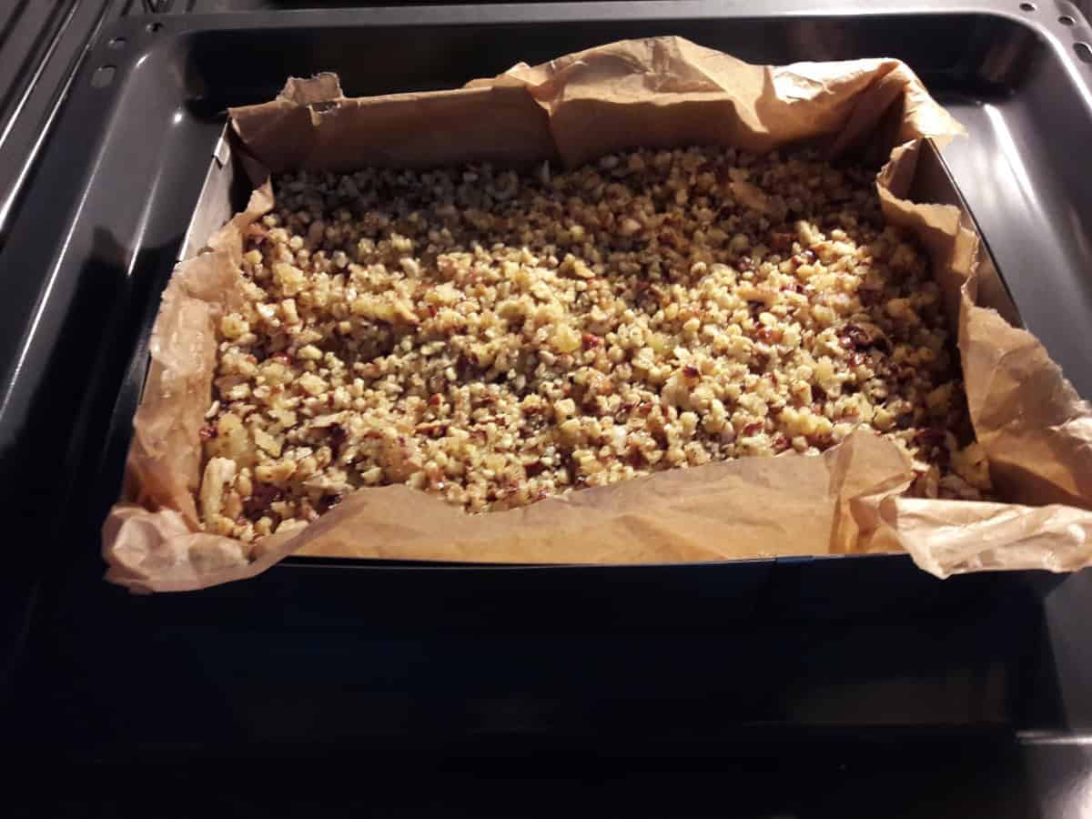Nussecken - der Klassiker einmal etwas anders gebacken