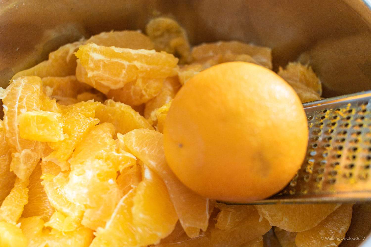 Orangenmarmelade mit Ingwer - schnell und einfach selber gemacht, wenige Zutaten wie Orangen, Zitrone, Gelierzucker