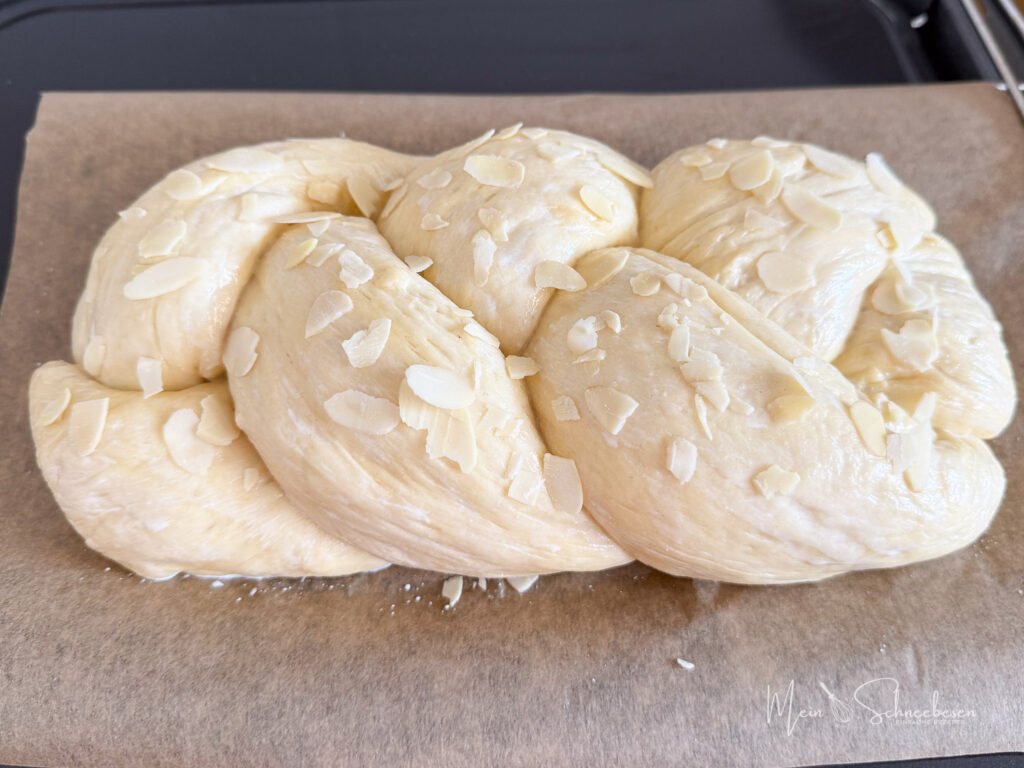 Osterzopf - mit Hefeteig schnell einfach und gebacken