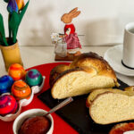 Osterzopf - mit Hefeteig schnell einfach und gebacken